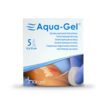 Aqua-Gel, sterylny opatrunek hydrożelowy 10x12cm, 1 sztuka