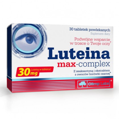 Luteina Max-Complex, tabletki powlekane, 30 szt.