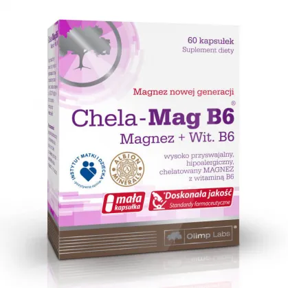 OLIMP, Chela-Mag B6, kapsułki, 60szt.