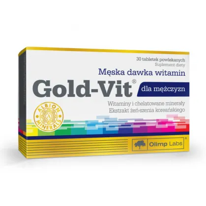 OLIMP, Gold-Vit dla mężczyzn, 30 tabletki powlekane
