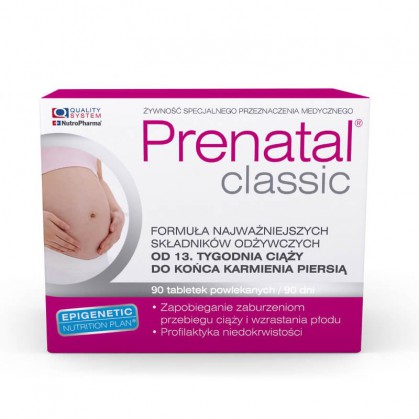 Prenatal Classic, tabletki, 90szt.
