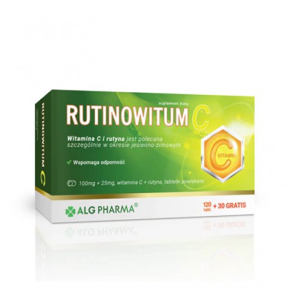 Rutinowitum C, tabletki, 120szt+30szt.