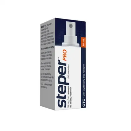 STEPER Pro 10 mg/ ml, aerozol, 30 ml