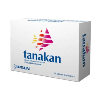 Tanakan 40mg, 90 tabletek (import równoległy Delpharma)