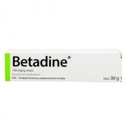 Betadine,10%, maść, 30 g (import równoległy, Inpharm)
