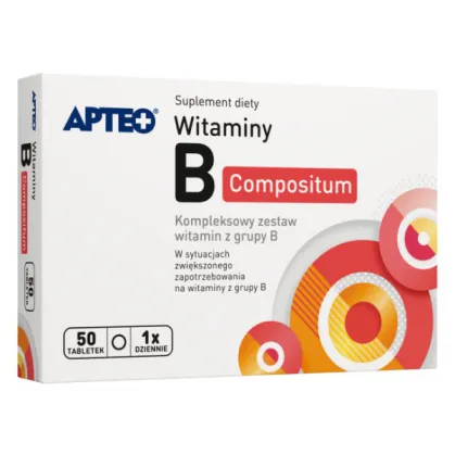 Apteo Vitaminum B compositum, 50 tabletek