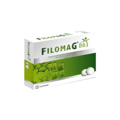 Filomag B6 40mg+5mg, 75 tabletek
