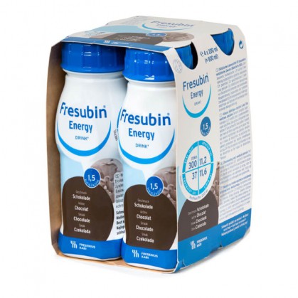 Fresubin Energy Drink, smak czekoladowy, 4 x 200 ml