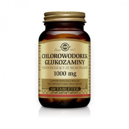 Solgar Chlorowodorek Glukozaminy 1000mg, tabletki, 60szt.