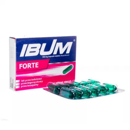 Ibum Forte 400 mg, 12 kapsułek