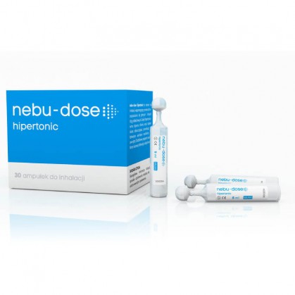 Nebu-Dose Hipertonic, roztwór hipertoniczny do inhalacji, 5ml, ampułki, 30szt.