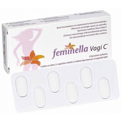 Feminella Vagi C, 6 tabletek...