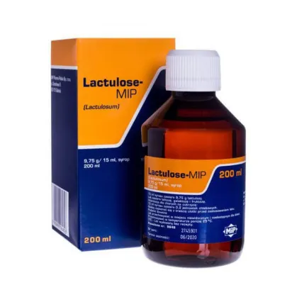 Lactulose-MIP 9,75 g/ 15 ml, syrop, 200 ml