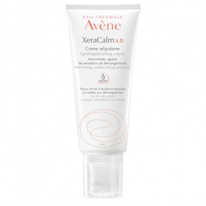 Avene XeraCalm A.D, krem uzupełniający lipidy do twarzy i ciała, skóra bardzo sucha, atopowa i swędząca, 200 ml