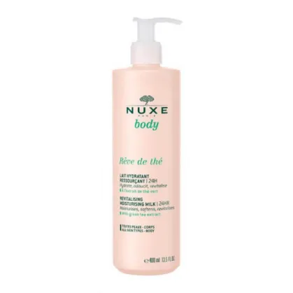 Nuxe Body Reve de The, rewitalizujące mleczko nawilżające, 400 ml