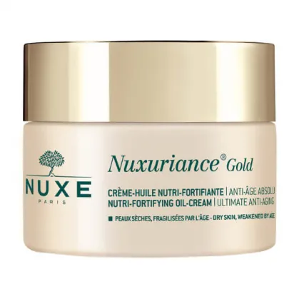 Nuxe Nuxuriance Gold, Ultraodżywczy olejkowy krem do twarzy, 50 ml