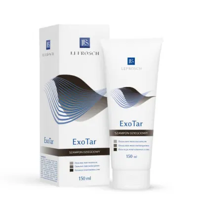 Lefrosch ExoTar, szampon dziegciowy, 150 ml