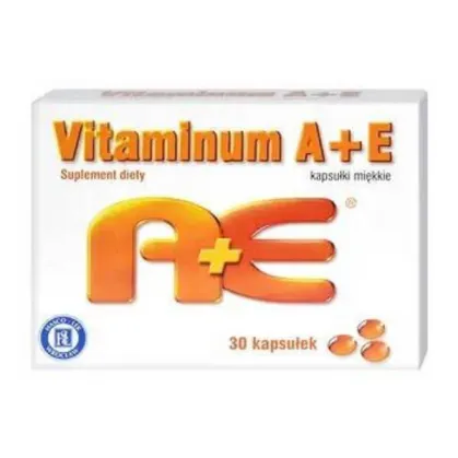 Vitaminum A + E, 30 kapsułek elastycznych
