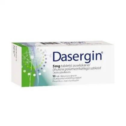 Dasergin 5 mg, 10 tabletek
