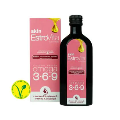 EstroVita Skin, estry kwasów Omega 3-6-9, 150 ml