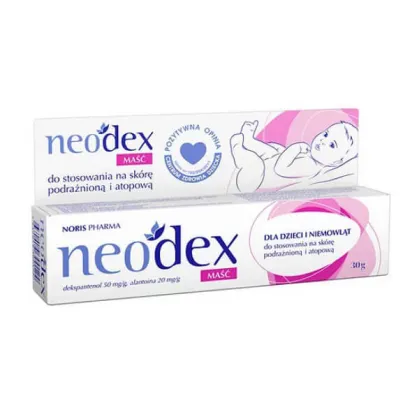 Neodex, maść dla dzieci i niemowląt, skóra podrażniona i atopowa, 30 g