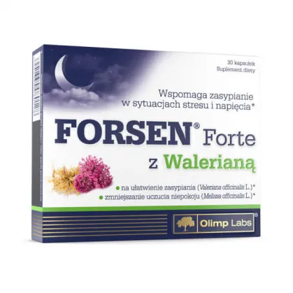 Olimp Forsen Forte z Walerianą, 30 kapsułek