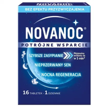 Novanoc, Potrójne wsparcie, 16 tabletek