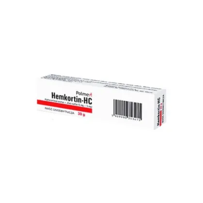 Hemkortin-HC 5 mg + 5 mg, maść doodbytnicza, 30 g