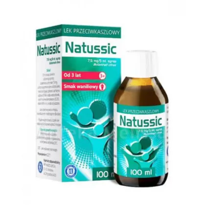 Natussic 7,5 mg/5ml, syrop, 200ml