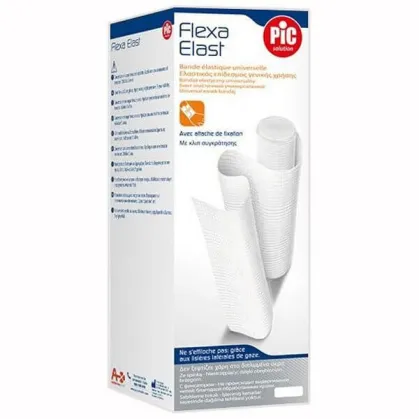 Pic Solution Flexa Elast, bandaż elastyczny, biały, 10 cm x 4,5 m, 1 sztuka