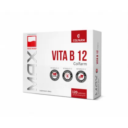 Max Vita B12, 120 tabletek