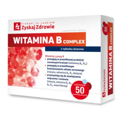 Zyskaj Zdrowie Witamina B Complex, 50 tabletek
