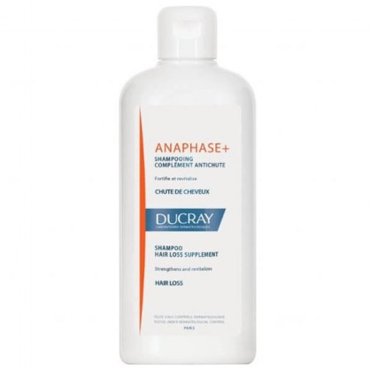 Ducray Anaphase+, szampon przeciw wypadaniu włosów, wzmacnia i dodaje objętości, 400 ml