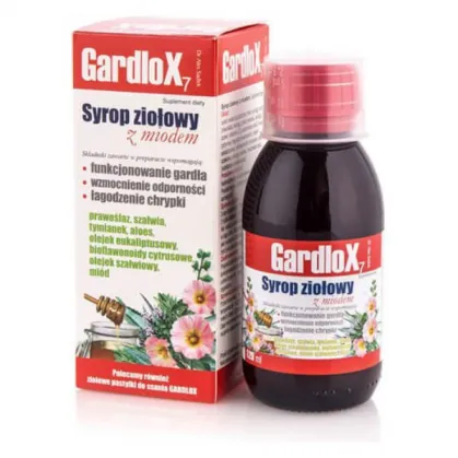 Gardlox, syrop z miodem, 120 ml