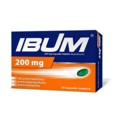 Ibum 200 mg, 30 kapsułek