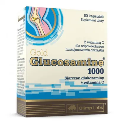 Olimp, Glucosamine Gold 1000 mg, 60 kapsułek
