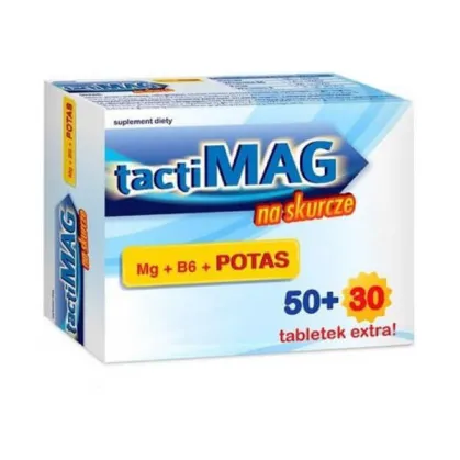 TactiMag na skurcze, 80 tabletek