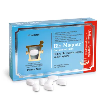 Pharma Nord Bio-Magnez, 30 tabletek