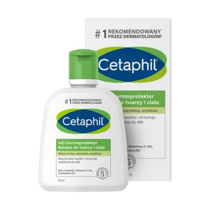Cetaphil MD Dermoprotektor, nawilżający balsam do twarzy i ciała, 250ml