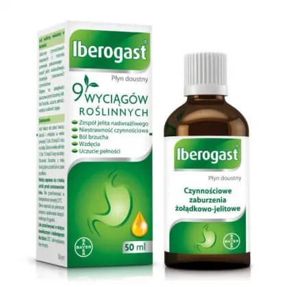 Iberogast, płyn doustny, 20 ml (import równoległy Inpharm)