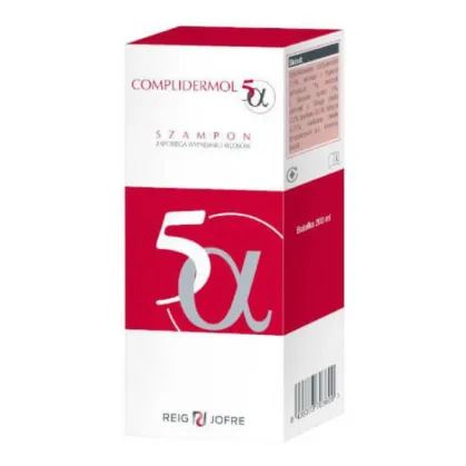 Complidermol 5alfa, Szampon zapobiegający wypadaniu włosów, 200 ml
