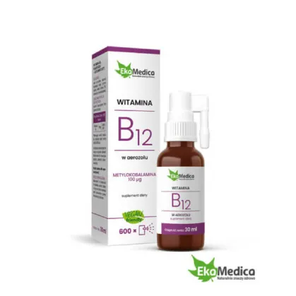 EkaMedica Witamina B12 w aerozolu, 30 ml