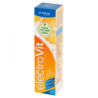 Activlab Pharma ElectroVit, smak pomarańczowy, 20 tabletek musujących