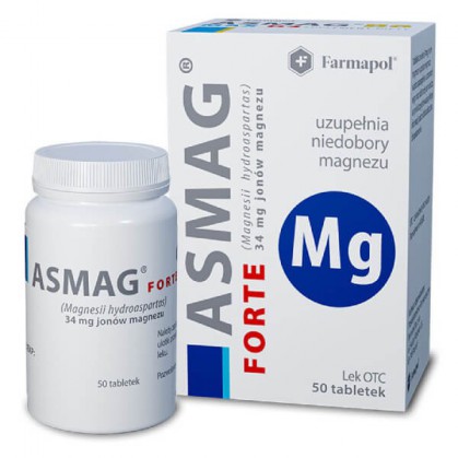 Asmag Forte 34mg, 50 tabletek