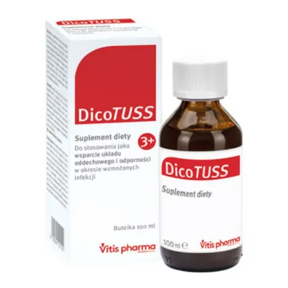 DicoTuss, syrop na kaszel, powyżej 3 lat, 100 ml