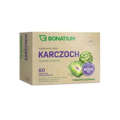 Bonatium Karczoch, 60 tabletek