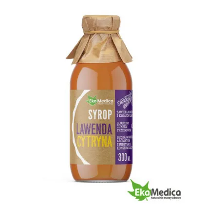 Syrop Lawenda z Cytryną, 300 ml