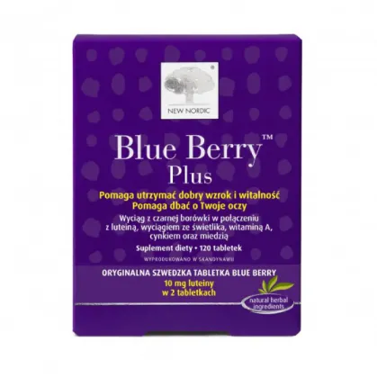 Blue Berry Plus, 120 tabletek