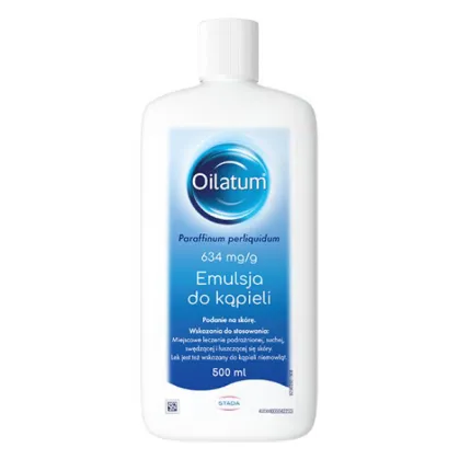 Oilatum 634 mg/ g, emulsja do kąpieli, 500 ml (import równoległy Inpharm)
