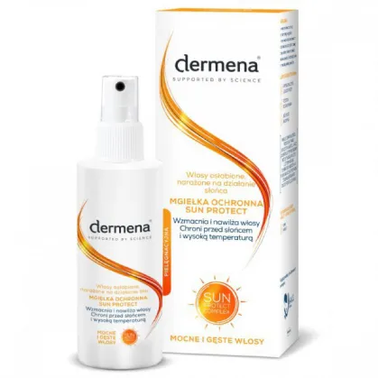 Dermena Sun Protect, mgiełka ochronna do włosów, 125ml